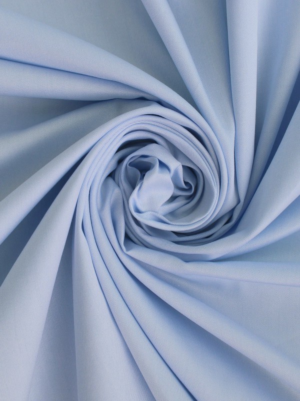 TWILL CELESTE DOPPIO RITORTO 100% COTONE