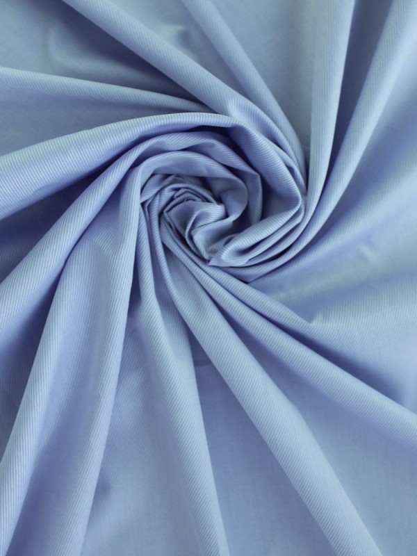 TWILL CELESTE DOPPIO RITORTO 100% COTONE