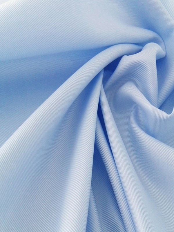 TWILL CELESTE DOPPIO RITORTO 100% COTONE