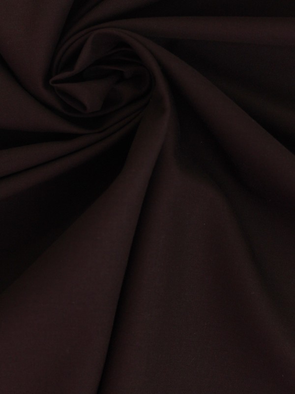 TWILL MARRONE 100% COTONE