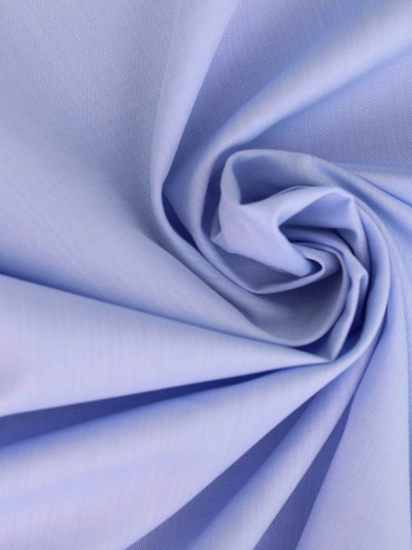 TWILL SPIGATO CELESTE 100% COTONE