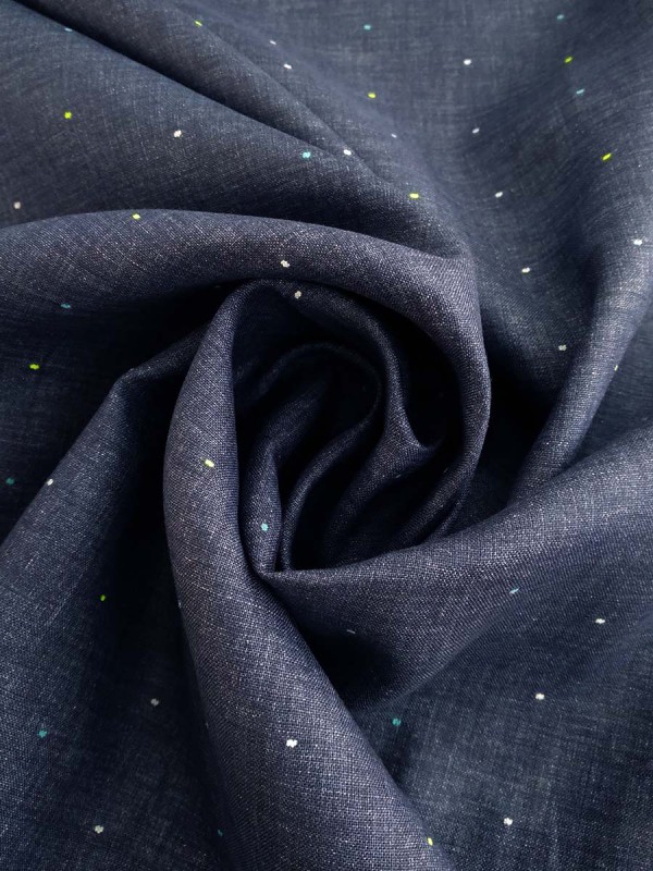 LINO BLU 98%LINO 1%COT 1%PL