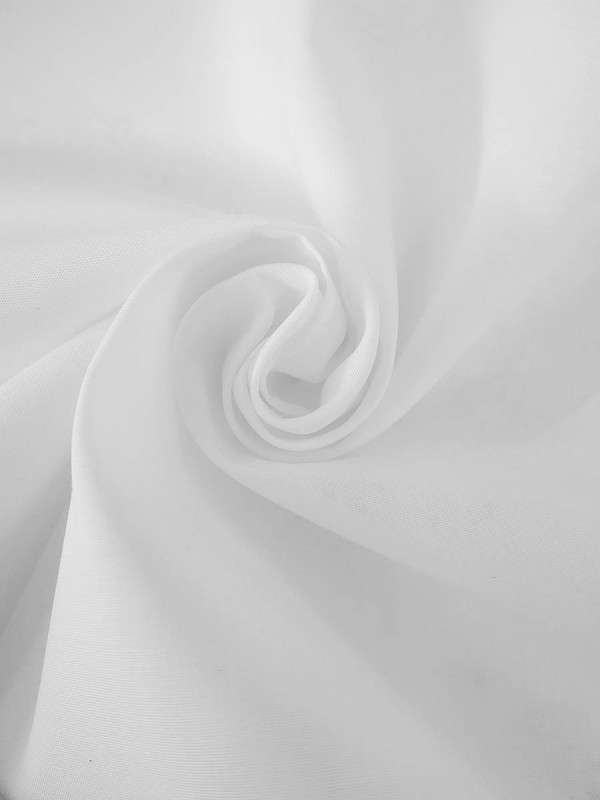 POPELINE BIANCO NO STIRO 98%COT 2%XLA