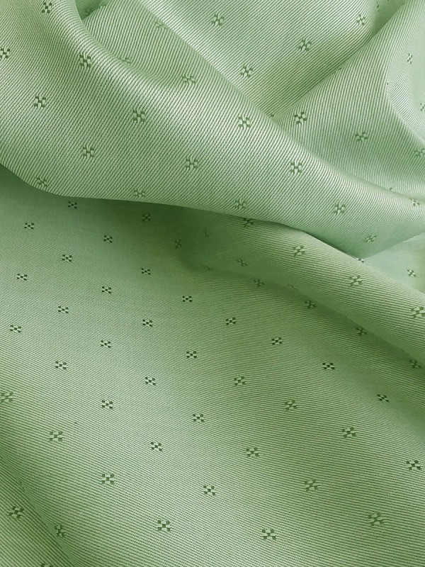 TWILL LAVORATO VERDE NO STIRO XLANCE