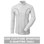 DAVANTI CON CUCITURE SPORTIVE A QUATTRO TAGLI DAVANTI