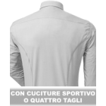 DIETRO CON CUCITURE SPORTIVE A QUATTRO TAGLI DIETRO
