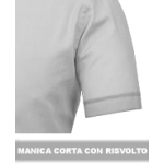 MANICA CORTA CON RISVOLTO