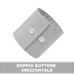 DOPPIO BOTTONE ORIZZONTALE