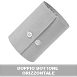 DOPPIO BOTTONE ORIZZONTALE